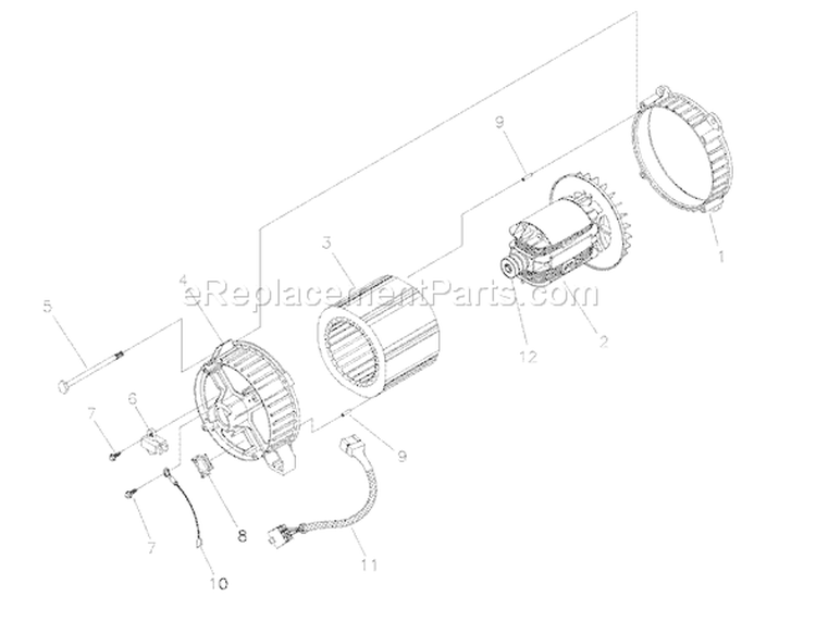 Page A Diagram and Parts List for 030331-0  Briggs and Stratton Generator